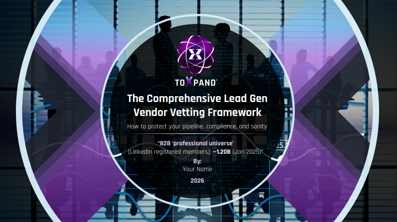 The Comprehensive Lead Gen Vendor Vetting Framework